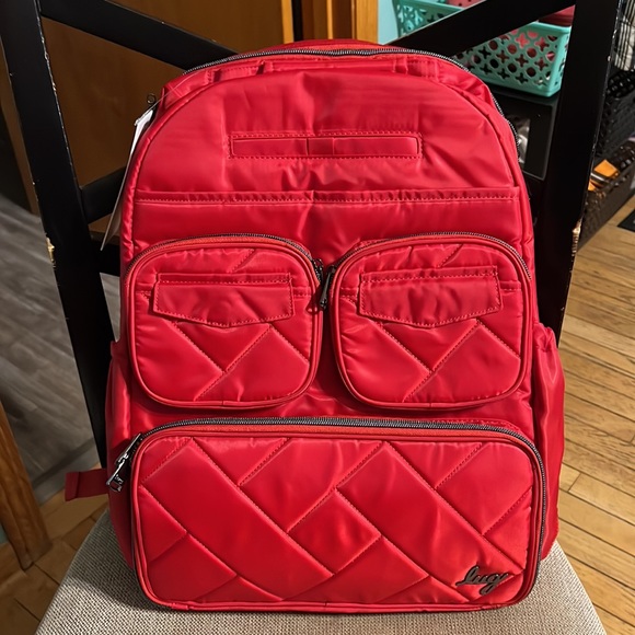 lug Bags Lug Puddle Jumper Se Backpack Bnwt Poppy Res Spice Orange